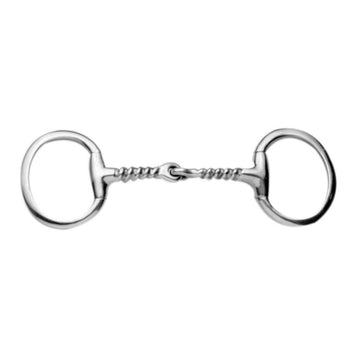 Korsteel Corkscrew Mouth Eggbutt Snaffle